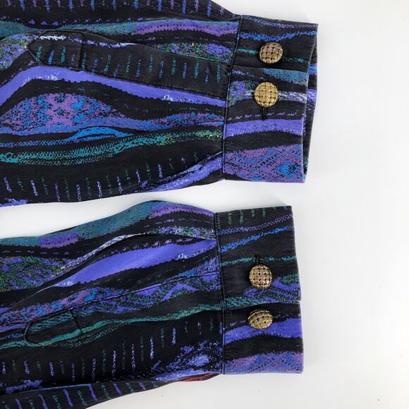 90s Ceta Italiana silk shirt 1990s vintage - Picture 8 of 8